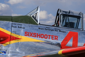 North American T-6G "Six Shooter"